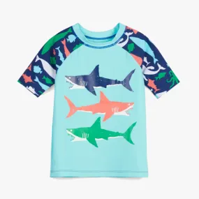 Hatley Sea Creatures Short Sleeved Rash Guard