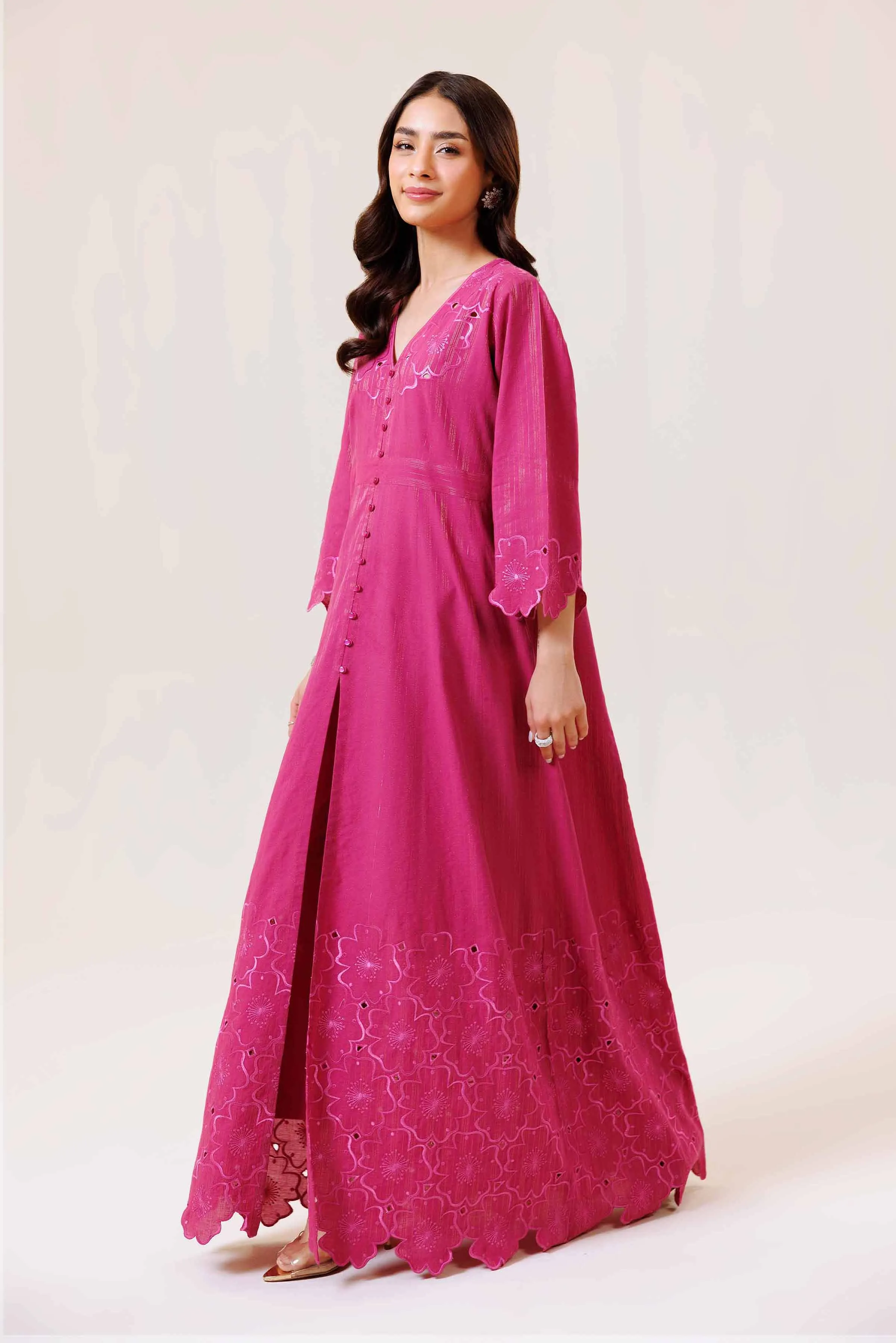 2 Piece - Embroidered Suit - KFE24-101