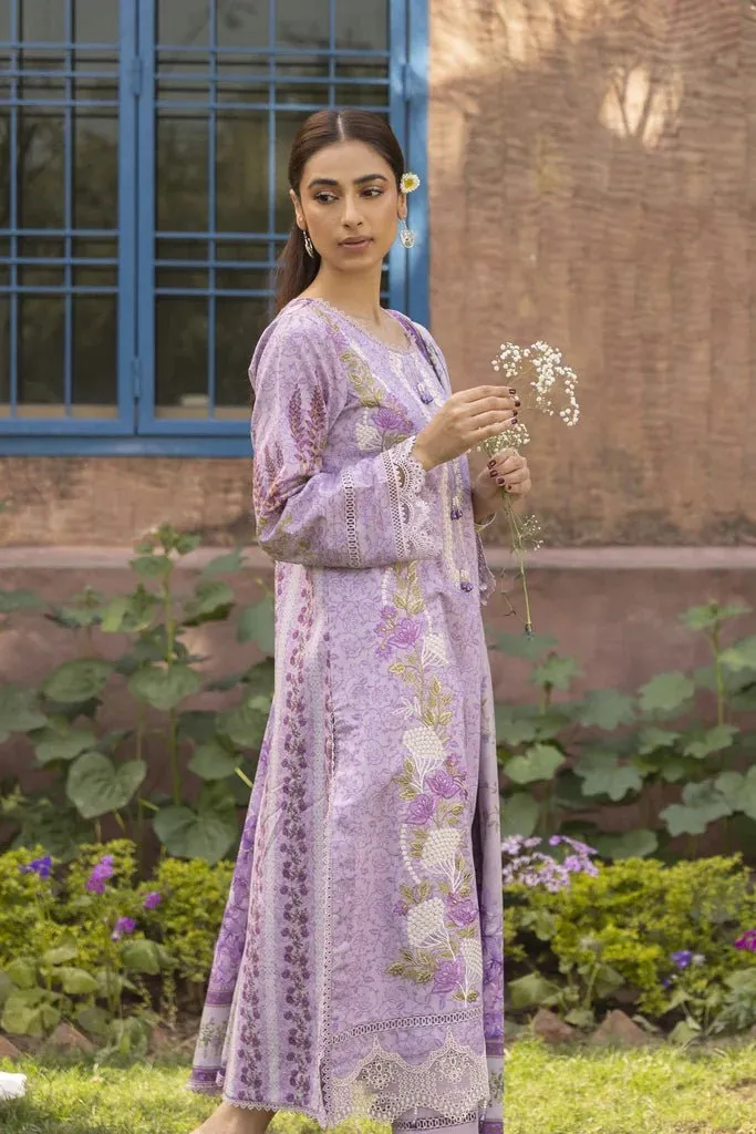 Aabyaan Prints Lawn Suit Zora AAB05