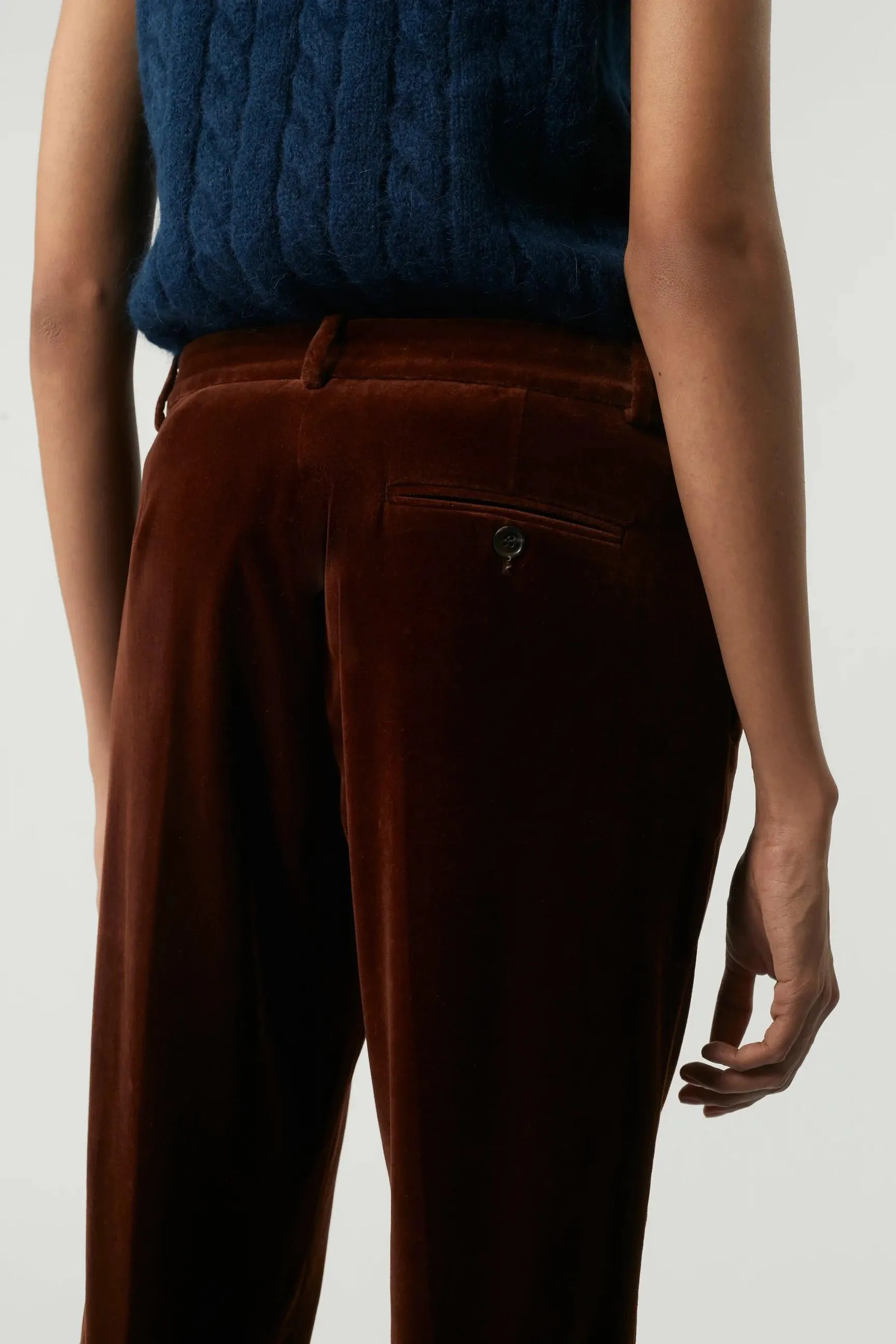 Adele Velvet Pant by Soeur