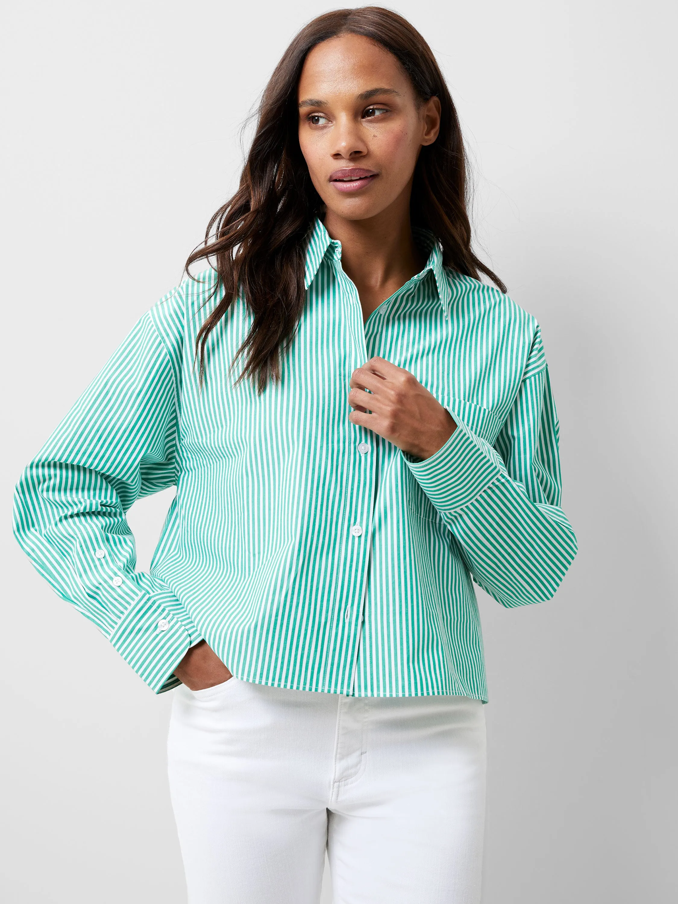 Aliyssa Stripe Shirt