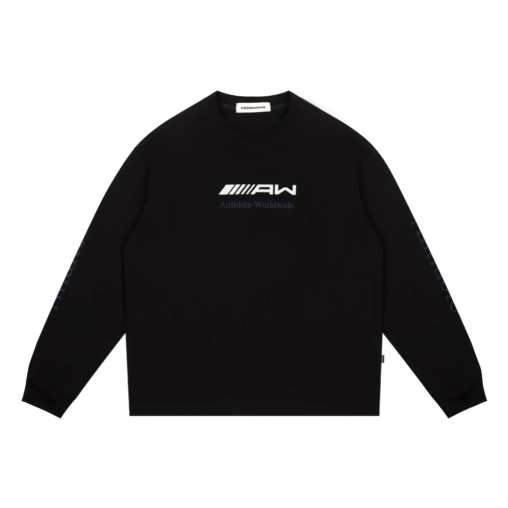 ANTIDOTE Retro Car Long Sleeved Tee