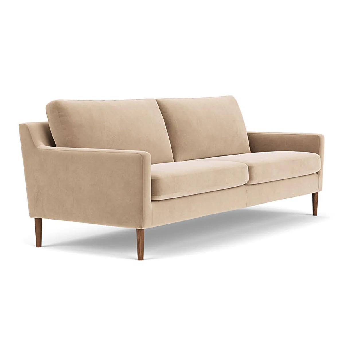 Astha Velvet 3 Seater Sofa