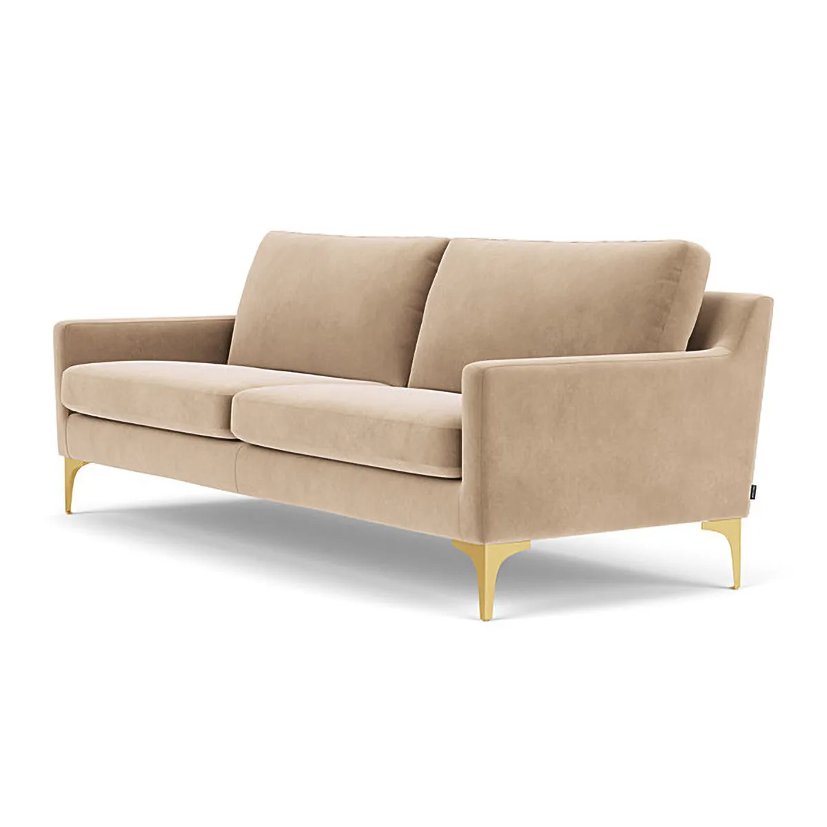 Astha Velvet 3 Seater Sofa