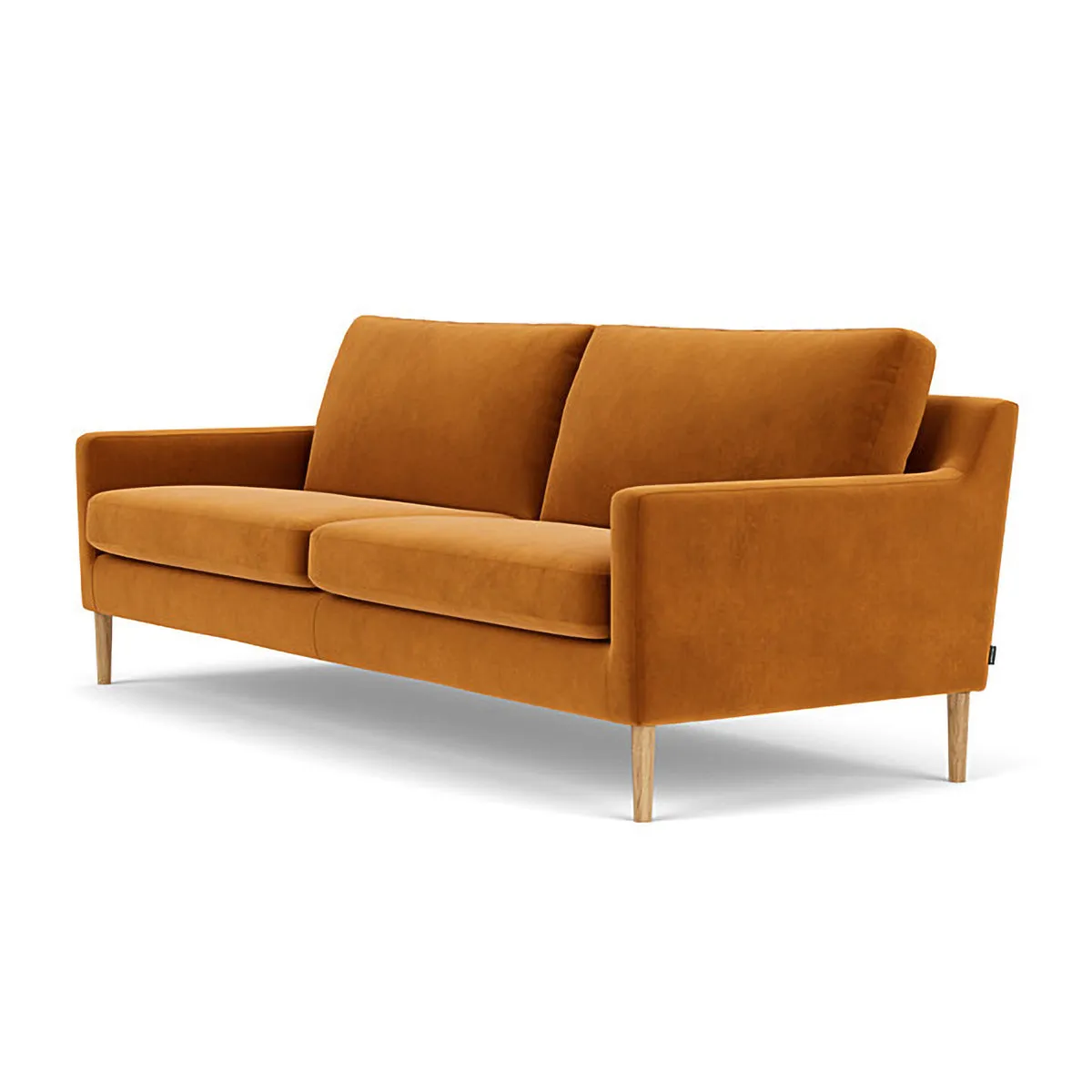 Astha Velvet 3 Seater Sofa