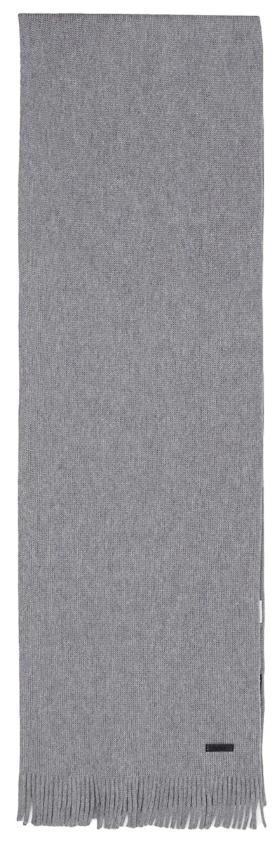 Boss Albas Scarf In Grey For Men