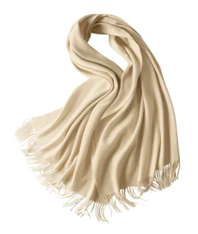 Brittney Wrap Cream Cashmere