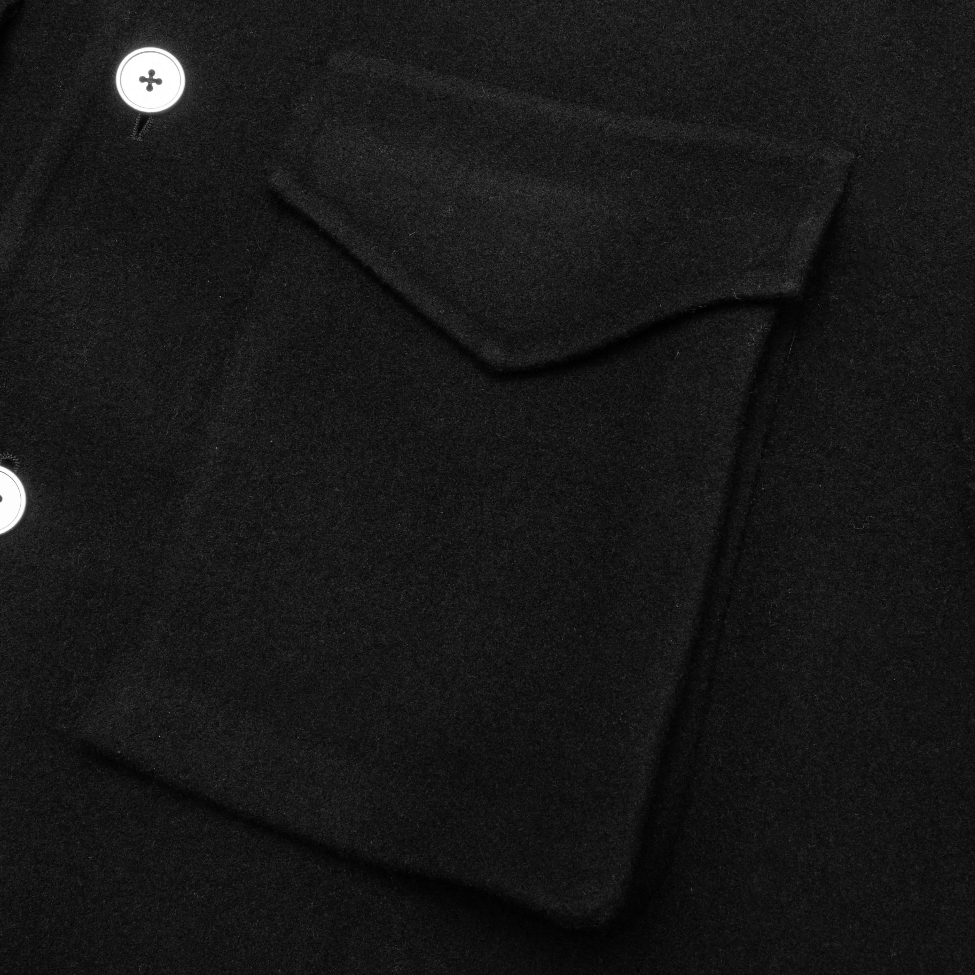 Cashmere Outer Shirt - Black