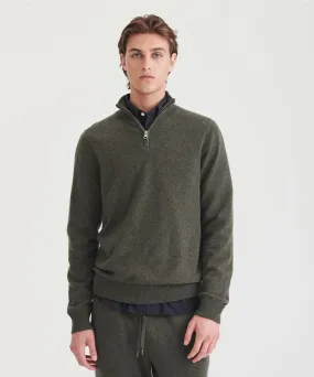 Cashmere Quarter Zip