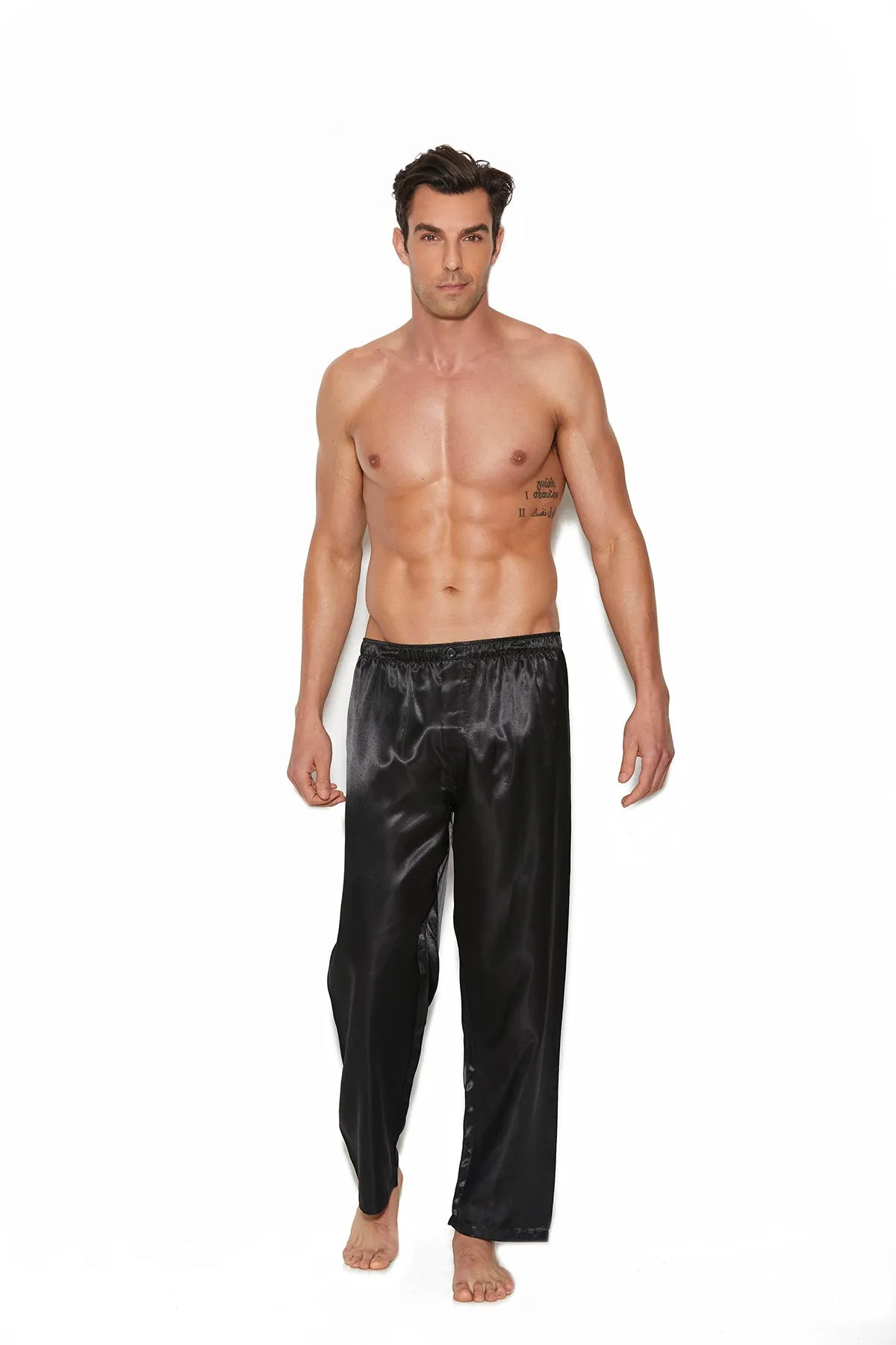 Charmeuse satin unisex pants