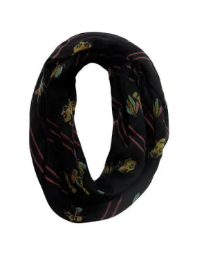 Chicago Blackhawks (Black) Wool & Cashmere Infiniti Scarf