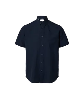 Classic Short Sleeved Shirt - Navy