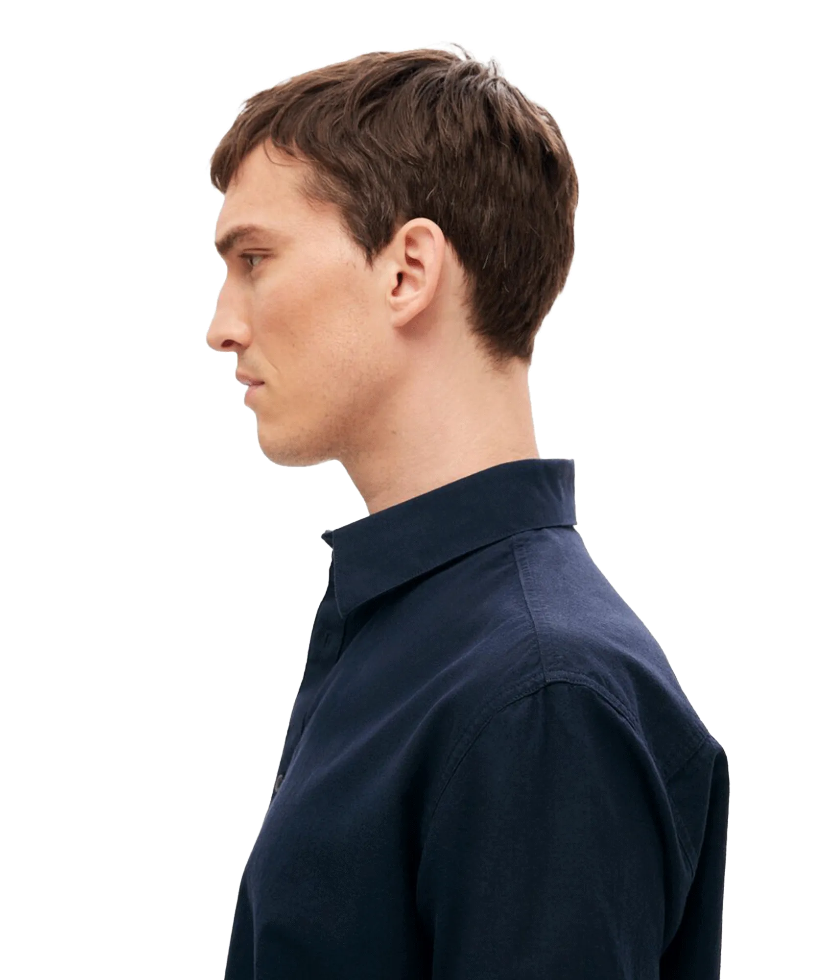 Classic Short Sleeved Shirt - Navy