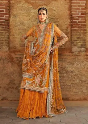 Hussain Rehar Net Bridal Suit