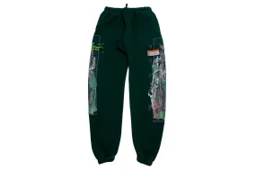 INDVLST Painted Pants "Forest"