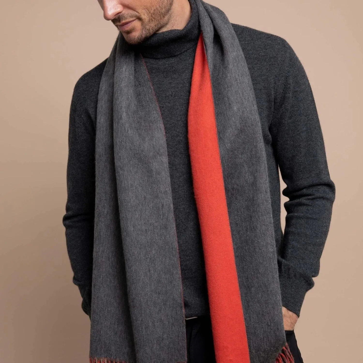 Johnstons of Elgin - Reversible Cashmere Scarf