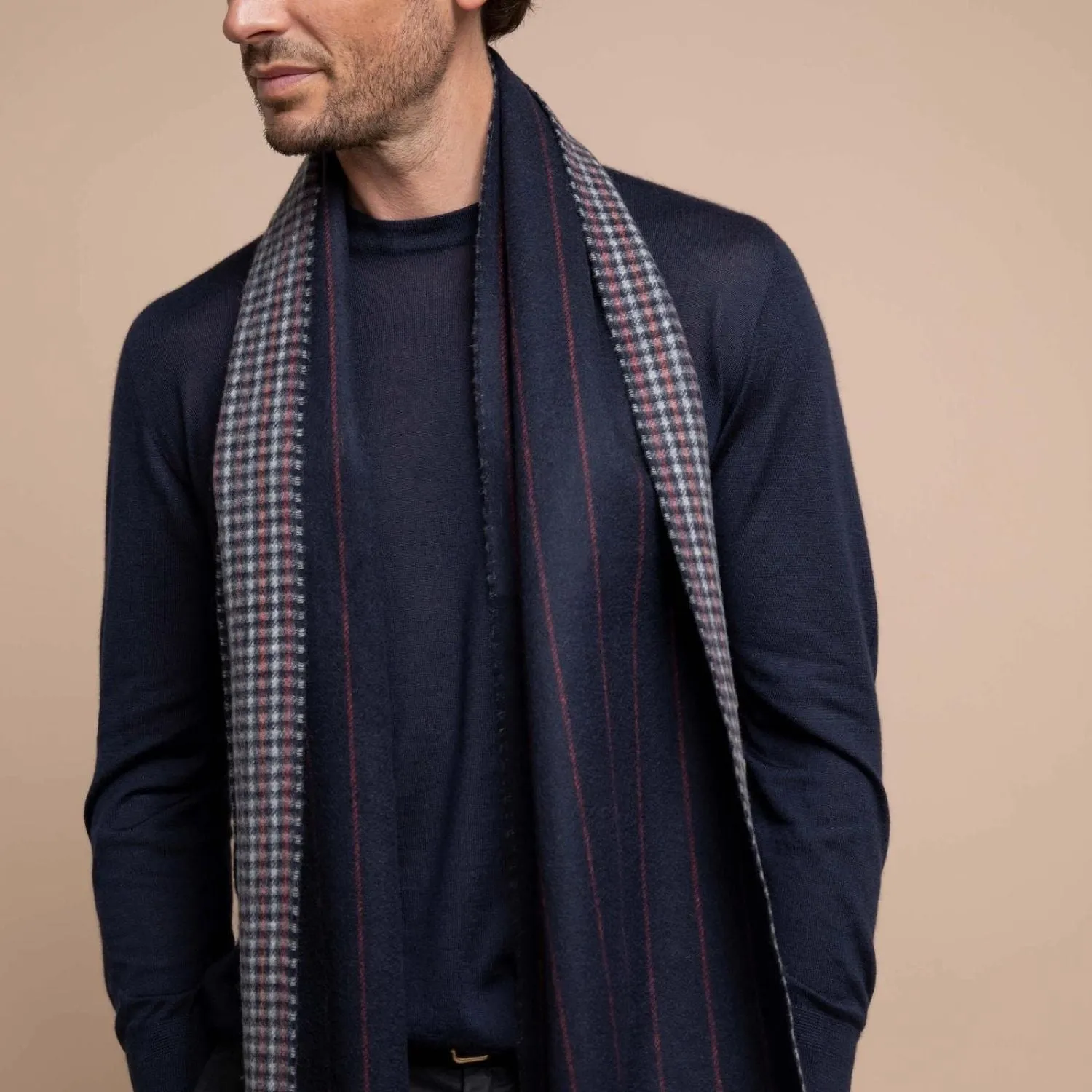 Johnstons of Elgin - Reversible Cashmere Scarf