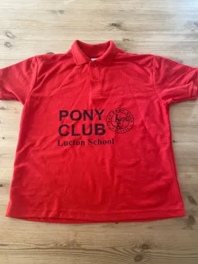 Lucton Pony Club Short Sleeved Polo Shirt