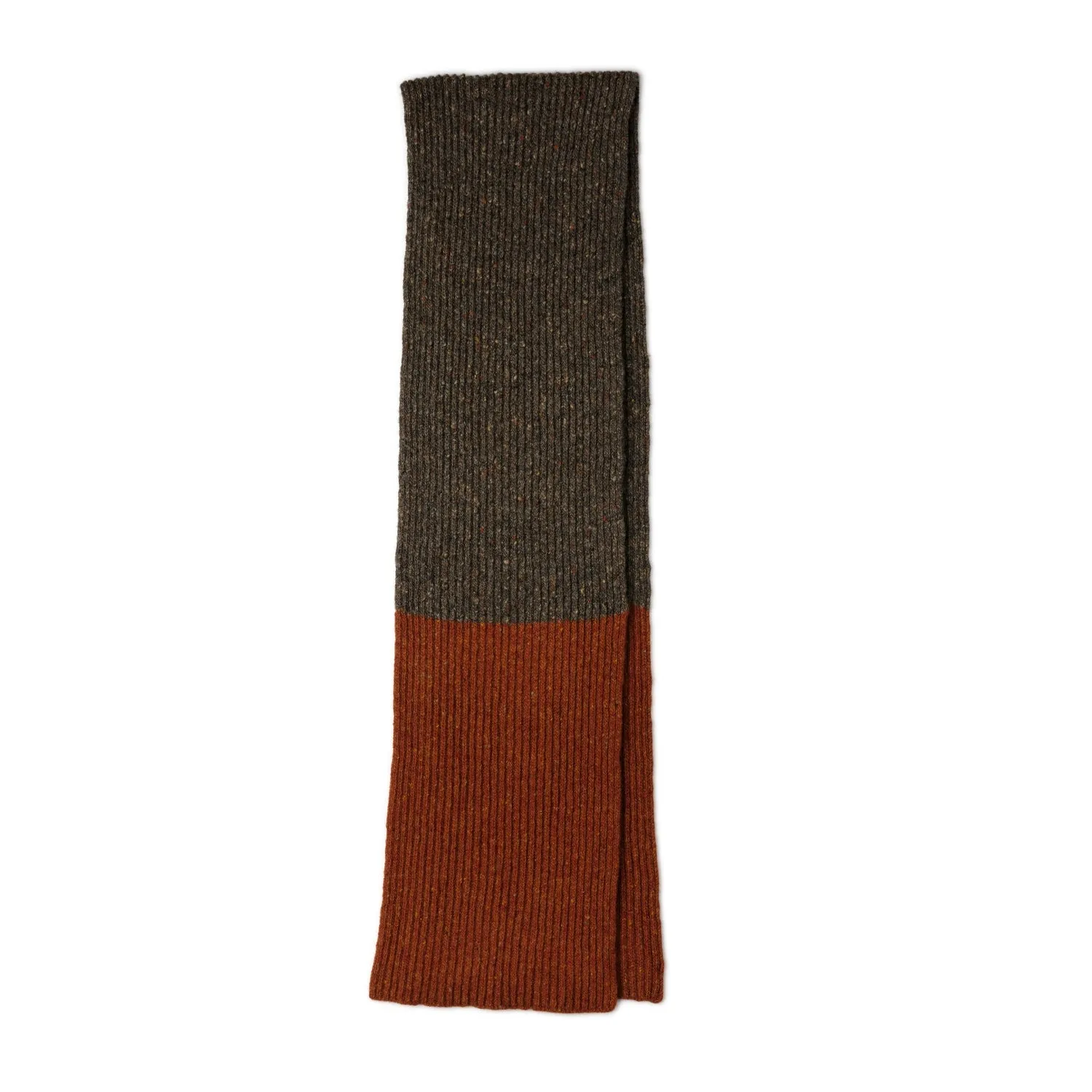 Mens Chunky Wool Scarf | Lomond Lambswool | Shin