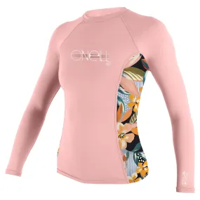 O'Neill Girls Premium Rash Vest Long Sleeved