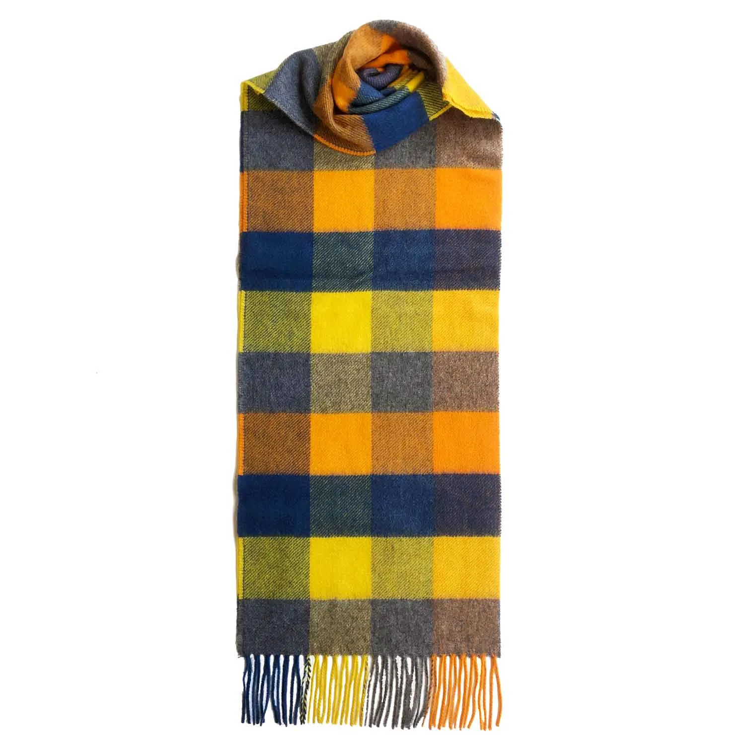 Pure Cashmere Scarf | Limited Edition Checks | Lomond