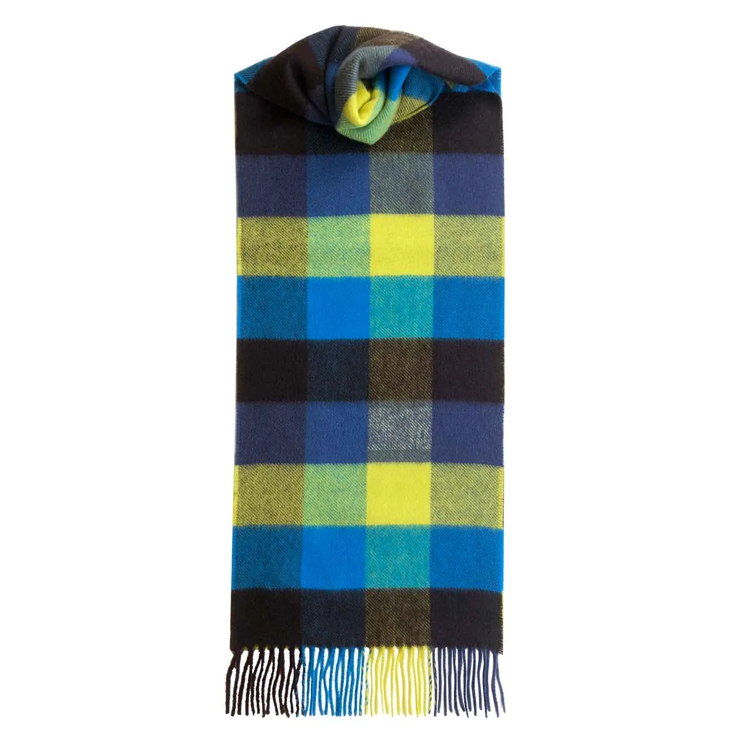 Pure Cashmere Scarf | Limited Edition Checks | Lomond