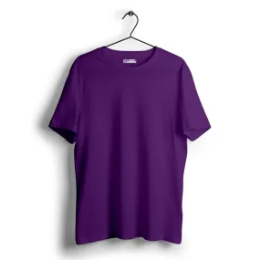 Purple Plain T-shirt