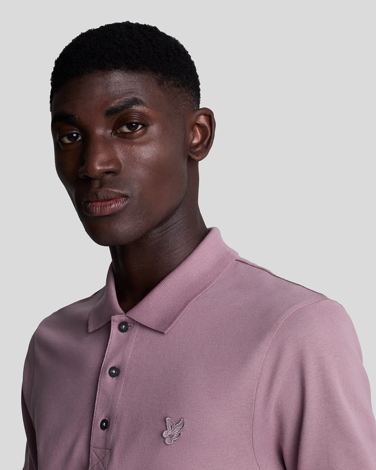 Tonal Eagle Polo Shirt